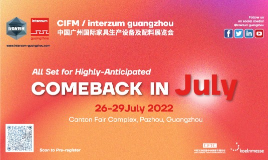 Nowy, lipcowy termin targów CIFM / interzum guangzhou 2022